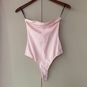 NWT Forever 21 bodysuit in soft pink Small